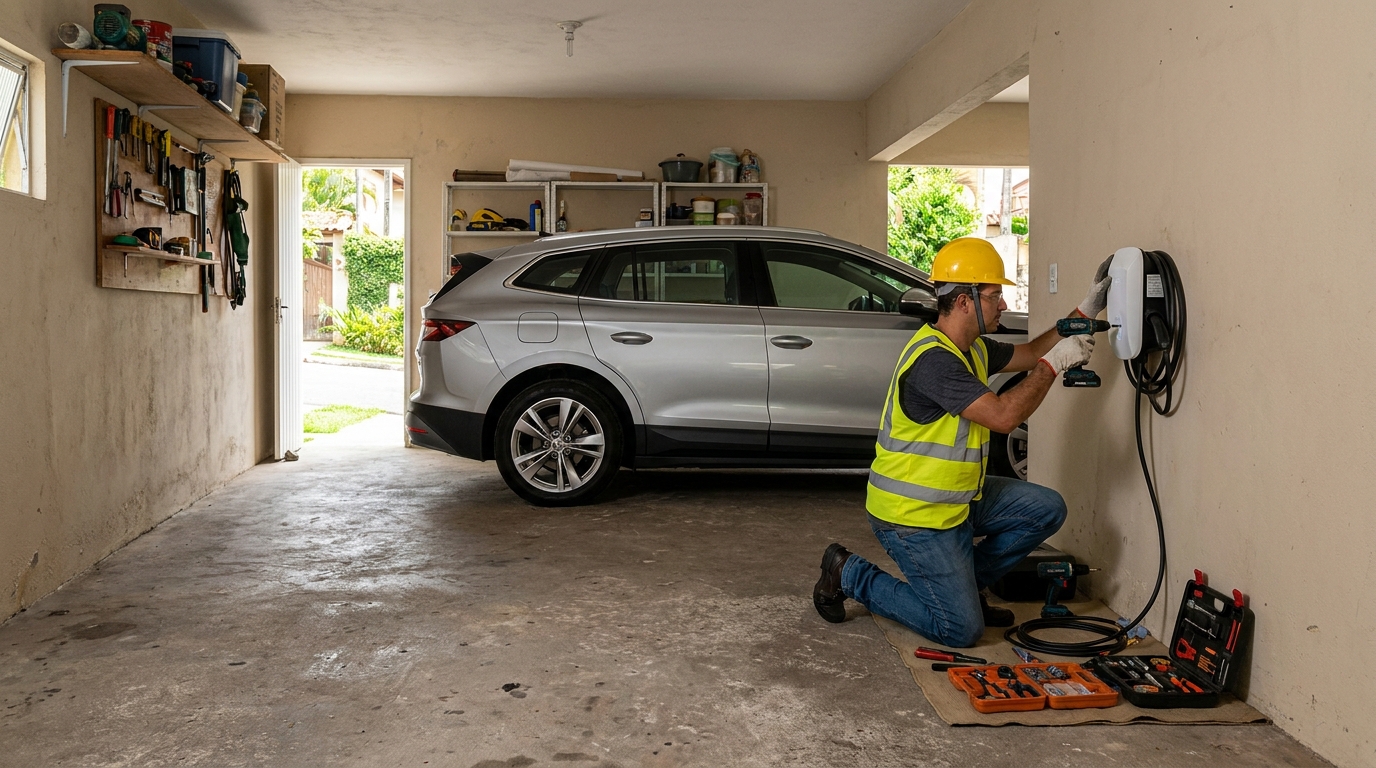 Instalação em Garagem ou Condomínio no Amazonas, Betim‑MG