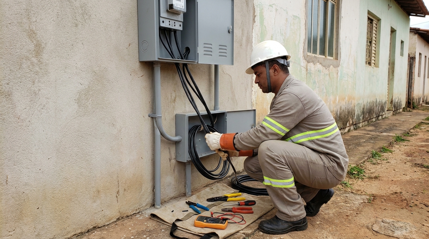 Regularização de Entrada de Energia no Amarante, Betim‑MG